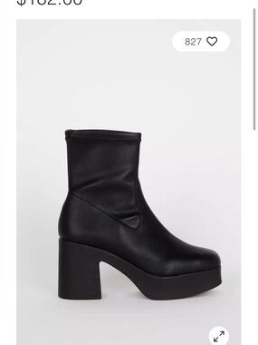 Urban Outfitters Intentionally Blank platform boots. Sz42 /11US
